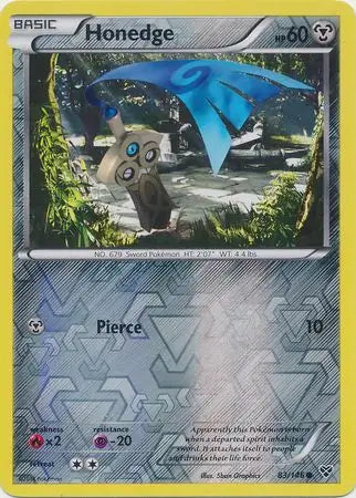 Honedge 83/146 (XY Base Set)  - Reverse Holofoil | Good Games Adelaide SA