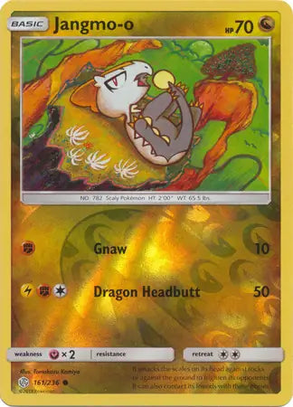 Jangmo-o 161/236 (SM - Cosmic Eclipse)  - Reverse Holofoil | Good Games Adelaide SA