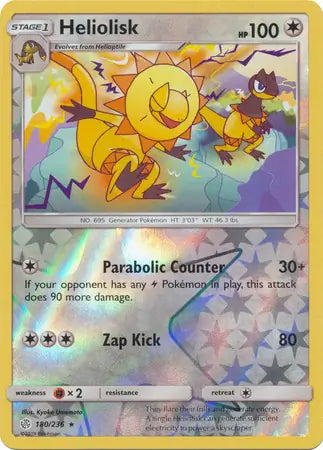 Heliolisk 180/236 (SM - Cosmic Eclipse)  - Reverse Holofoil | Good Games Adelaide SA