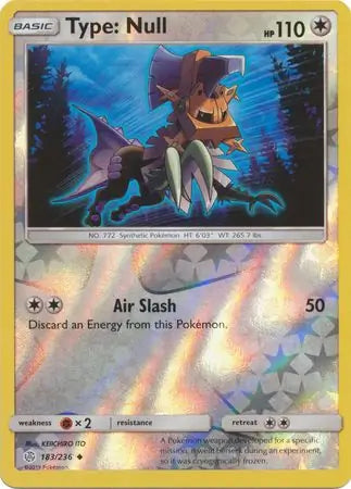 Type Null 183/236 (SM - Cosmic Eclipse)  - Reverse Holofoil | Good Games Adelaide SA