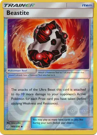 Beastite 185/236 (SM - Cosmic Eclipse)  - Reverse Holofoil | Good Games Adelaide SA