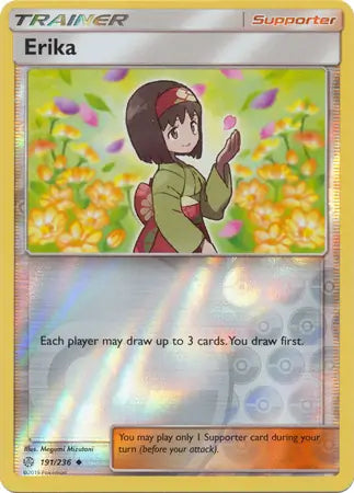 Erika 191/236 (SM - Cosmic Eclipse)  - Reverse Holofoil | Good Games Adelaide SA