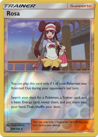 Rosa 204/236 (SM - Cosmic Eclipse)  - Reverse Holofoil | Good Games Adelaide SA