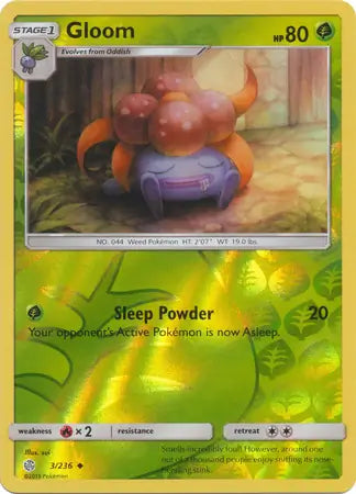 Gloom 3/236 (SM - Cosmic Eclipse)  - Reverse Holofoil | Good Games Adelaide SA