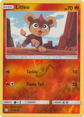 Litleo 36/236 (SM - Cosmic Eclipse)  - Reverse Holofoil | Good Games Adelaide SA