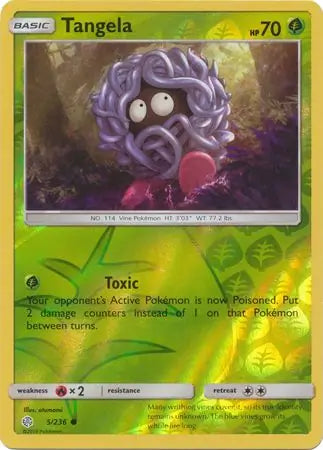 Tangela 5/236 (SM - Cosmic Eclipse)  - Reverse Holofoil | Good Games Adelaide SA
