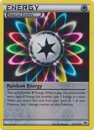 Rainbow Energy 131/146 (XY Base Set)  - Reverse Holofoil | Good Games Adelaide SA