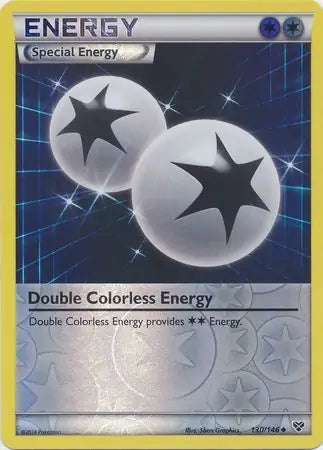 Double Colorless Energy 130/146 (XY Base Set)  - Reverse Holofoil | Good Games Adelaide SA