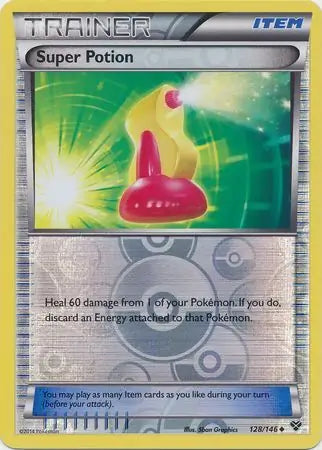 Super Potion 128/146 (XY Base Set)  - Reverse Holofoil | Good Games Adelaide SA