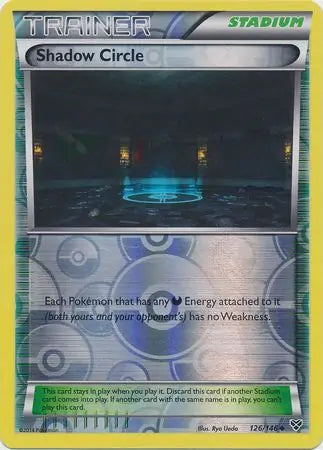 Shadow Circle 126/146 (XY Base Set)  - Reverse Holofoil | Good Games Adelaide SA