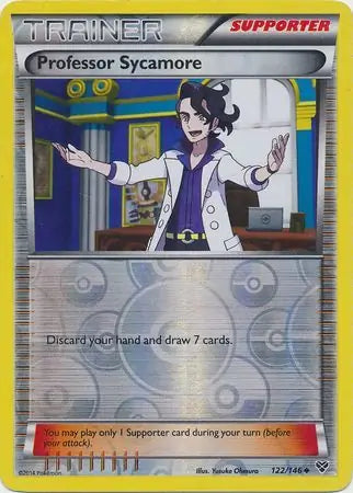 Professor Sycamore 122/146 (XY Base Set)  - Reverse Holofoil | Good Games Adelaide SA