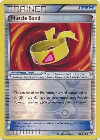 Muscle Band 121/146 (XY Base Set)  - Reverse Holofoil | Good Games Adelaide SA