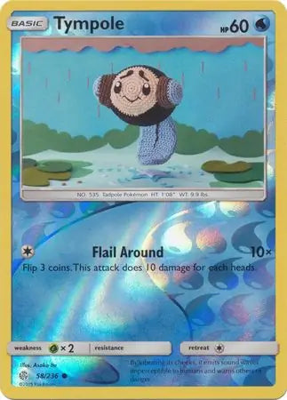 Tympole 58/236 (SM - Cosmic Eclipse)  - Reverse Holofoil | Good Games Adelaide SA