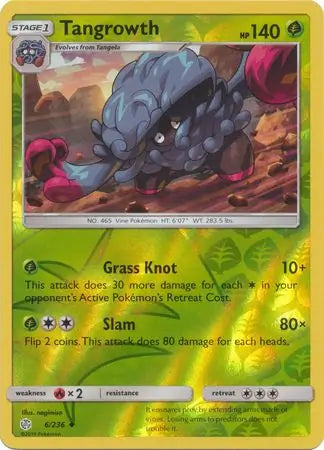 Tangrowth 6/236 (SM - Cosmic Eclipse)  - Reverse Holofoil | Good Games Adelaide SA