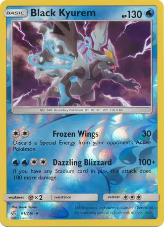 Black Kyurem 61/236 (SM - Cosmic Eclipse)  - Reverse Holofoil | Good Games Adelaide SA