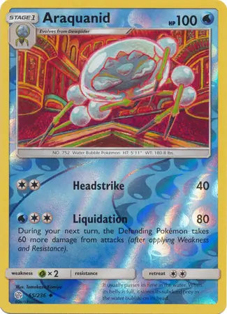 Araquanid 65/236 (SM - Cosmic Eclipse)  - Reverse Holofoil | Good Games Adelaide SA