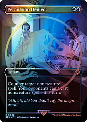 Permission Denied 42 (Universes Beyond: Jurassic World Collection)  - Foil | Good Games Adelaide SA