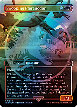 Swooping Pteranodon 44 (Universes Beyond: Jurassic World Collection)  - Foil | Good Games Adelaide SA
