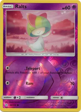 Ralts 80/236 (SM - Cosmic Eclipse)  - Reverse Holofoil | Good Games Adelaide SA