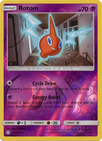 Rotom 86/236 (SM - Cosmic Eclipse)  - Reverse Holofoil | Good Games Adelaide SA