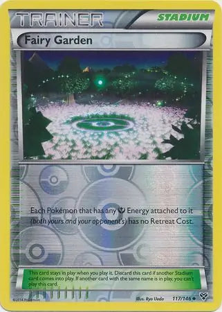 Fairy Garden 117/146 (XY Base Set)  - Reverse Holofoil | Good Games Adelaide SA
