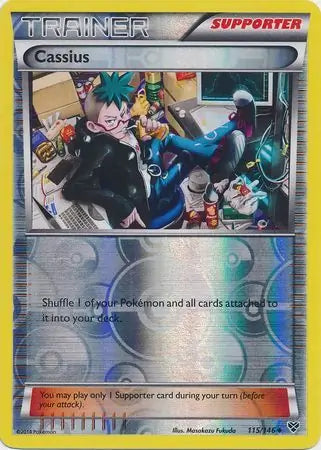Cassius 115/146 (XY Base Set)  - Reverse Holofoil | Good Games Adelaide SA