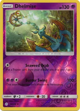 Dhelmise 98/236 (SM - Cosmic Eclipse)  - Reverse Holofoil | Good Games Adelaide SA