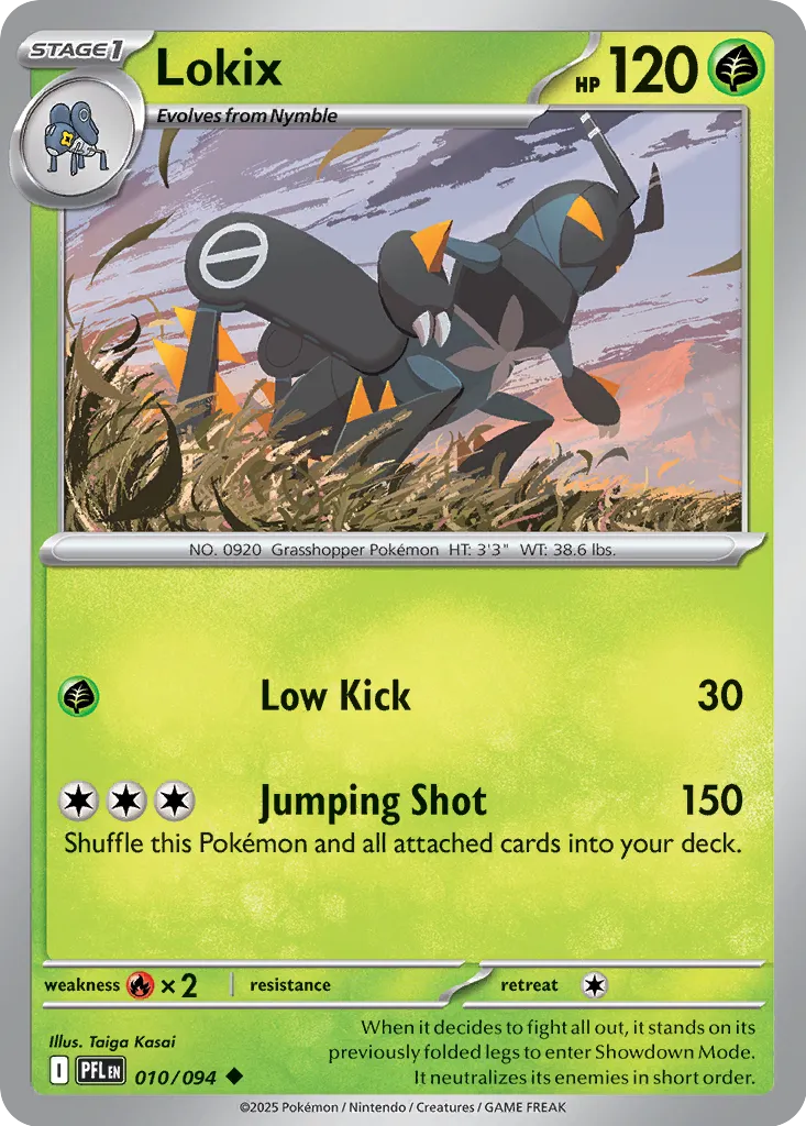 Lokix 010/094 (ME02: Phantasmal Flames)  | Good Games Adelaide SA