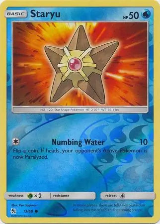 Staryu 13/68 (Hidden Fates)  - Reverse Holofoil | Good Games Adelaide SA