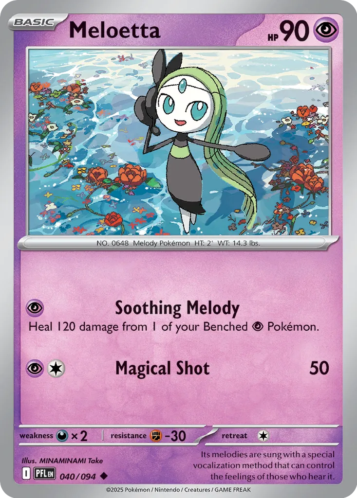 Meloetta 040/094 (ME02: Phantasmal Flames)  | Good Games Adelaide SA