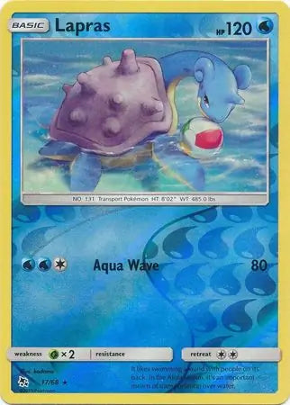 Lapras 17/68 (Hidden Fates)  - Reverse Holofoil | Good Games Adelaide SA