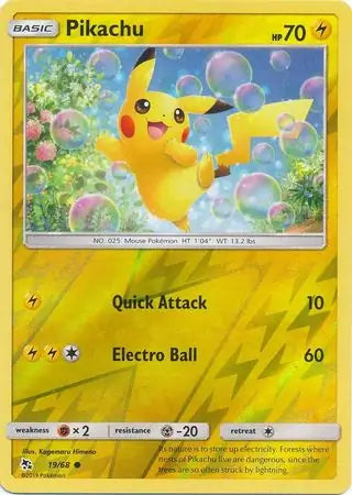 Pikachu 19/68 (Hidden Fates)  - Reverse Holofoil | Good Games Adelaide SA