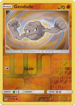 Geodude 33/68 (Hidden Fates)  - Reverse Holofoil | Good Games Adelaide SA