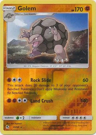 Golem 35/68 (Hidden Fates)  - Reverse Holofoil | Good Games Adelaide SA