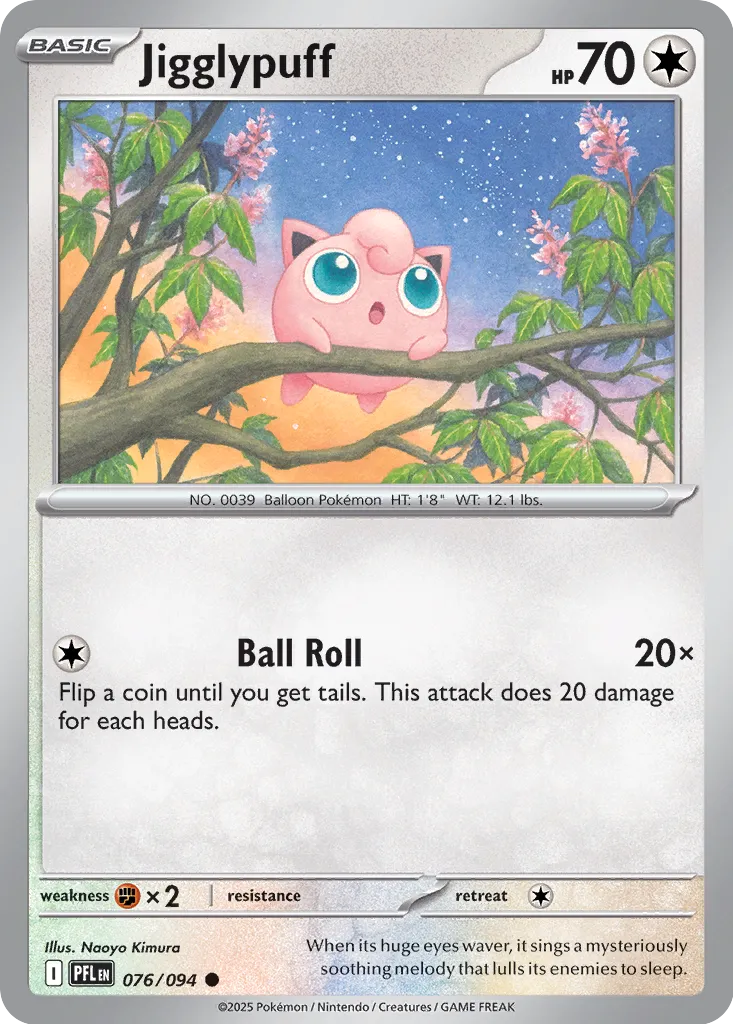 Jigglypuff 076/094 (ME02: Phantasmal Flames)  | Good Games Adelaide SA