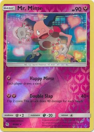 Mr. Mime 43/68 (Hidden Fates)  - Reverse Holofoil | Good Games Adelaide SA