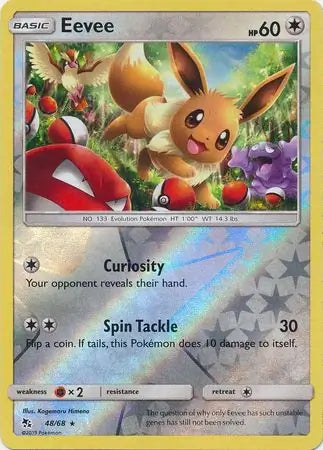 Eevee 48/68 (Hidden Fates)  - Reverse Holofoil | Good Games Adelaide SA