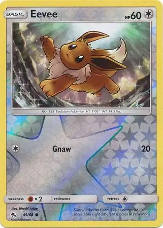 Eevee 49/68 (Hidden Fates)  - Reverse Holofoil | Good Games Adelaide SA