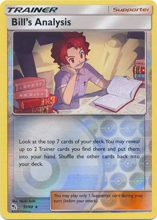 Bill's Analysis 51/68 (Hidden Fates)  - Reverse Holofoil | Good Games Adelaide SA