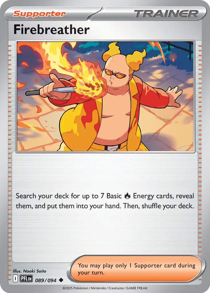Firebreather 089/094 (ME02: Phantasmal Flames)  | Good Games Adelaide SA