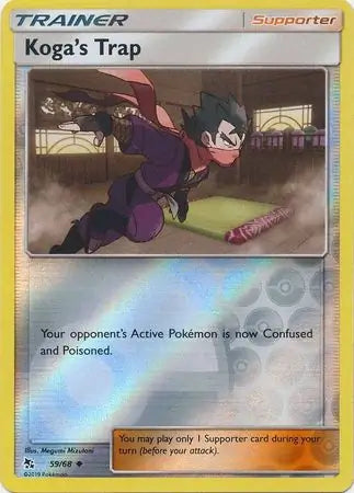 Koga's Trap 59/68 (Hidden Fates)  - Reverse Holofoil | Good Games Adelaide SA