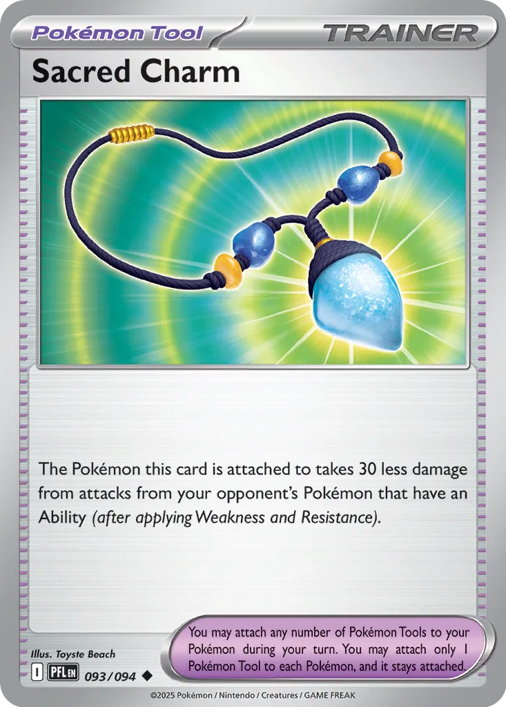 Sacred Charm 093/094 (ME02: Phantasmal Flames)  | Good Games Adelaide SA