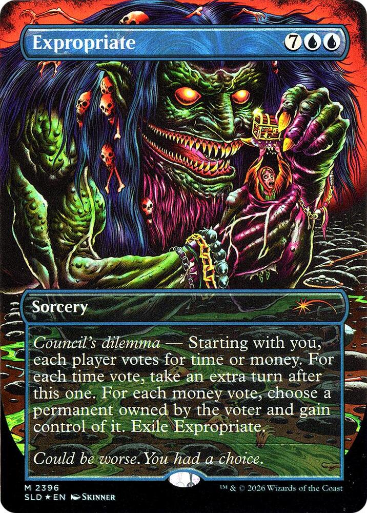 Expropriate 2396 (Secret Lair Drop Series)  - Foil | Good Games Adelaide SA