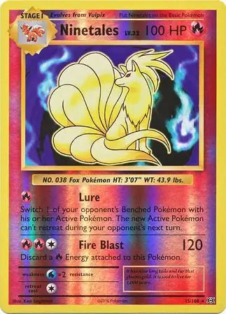 Ninetales 15/108 (XY - Evolutions)  - Reverse Holofoil | Good Games Adelaide SA