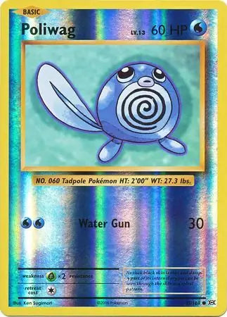Poliwag 23/108 (XY - Evolutions)  - Reverse Holofoil | Good Games Adelaide SA