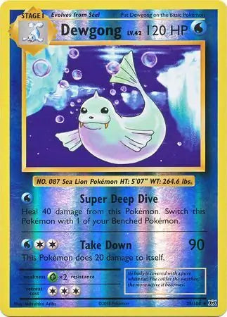 Dewgong 29/108 (XY - Evolutions)  - Reverse Holofoil | Good Games Adelaide SA