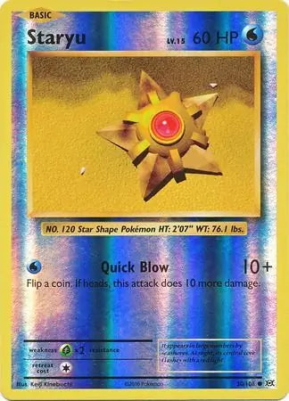 Staryu 30/108 (XY - Evolutions)  - Reverse Holofoil | Good Games Adelaide SA