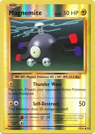 Magnemite 37/108 (XY - Evolutions)  - Reverse Holofoil | Good Games Adelaide SA