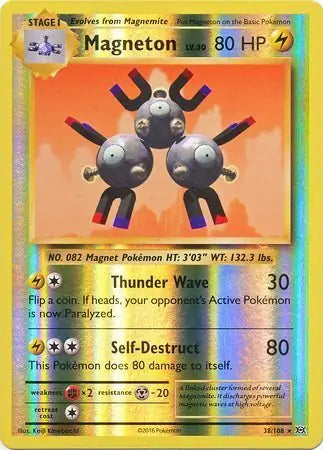 Magneton 38/108 (XY - Evolutions)  - Reverse Holofoil | Good Games Adelaide SA