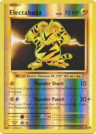 Electabuzz 41/108 (XY - Evolutions)  - Reverse Holofoil | Good Games Adelaide SA